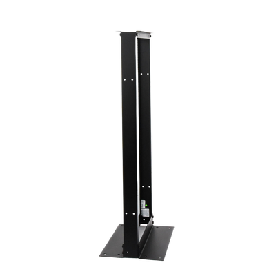 Rack de 2 Postes, Estándar 19", 24 Unidades, Fabricado en Acero, Base "L" para Anclar a Piso.