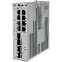 Switch Industrial eKit / 8 Puertos PoE+ Gigabit + 2 SFP + 2 SFP+ / Montaje en Riel DIN / Fuente Redundante 1+1 : 54 a 57 VCD / Libre de licenciamiento / Gestión gratuita desde la Nube / Presupuesto PoE 220 W