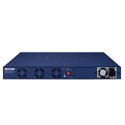 Switch Administrable Capa 3 / 48 Puertos 10/100/1000T 802.3bt PoE++ / 4 Puertos 10G SFP+ / Dos Ranuras Para Fuente de Alimentación Modular / 3200W PoE Budget / Compatibilidad IPv4/IPv6 / VLAN / QoS / ERPS