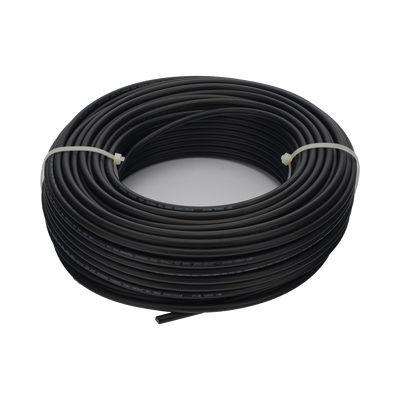 Cable Fotovoltaico Negro / Cobre Estañado / 4 mm² (12 AWG) / 2000V / Rollo de 50 m / / UL 4703 y TUV