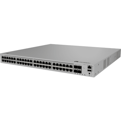 Switch eKit Distribución/Core MultiGigabit PoE+ Capa 3 / 48 puertos PoE+ 2.5 Gbps + 4 SFP+ / iStack / PoE Perpetuo (360 W) / Libre de Licenciamiento