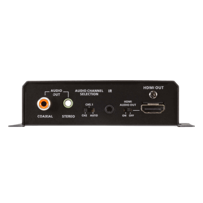 Receptor HDMI HDBaseT VE2812PR / Transmisión 4K Hasta 100 m / Audio De-embedding / Bi-directional PoH / RS-232 / IR Bidireccional / HDCP 2.2 / Rack-Mountable