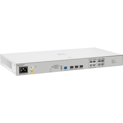 OLT Mini FTTh eKit 2 Puertos GPON (Incluye módulos C+) + 1 Puerto Uplink XGS-PON + 4 Puertos WAN/LAN Gigabit + 4 Puertos LAN Gigabit  / All-In-One (Router, Switch, OLT, Controladora) / Libre de licenciamiento
