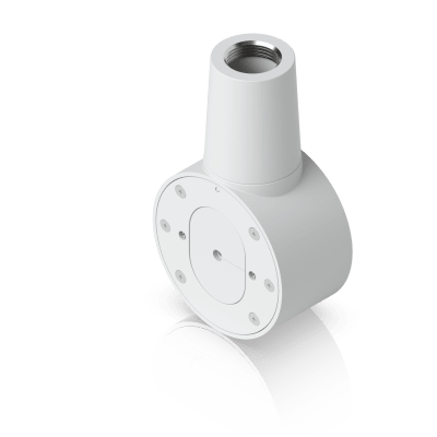 Camera Compact Junction Box – Caja de Conexiones Antimanipulación para Cámaras Compactas Dome y Turret Color Blanco