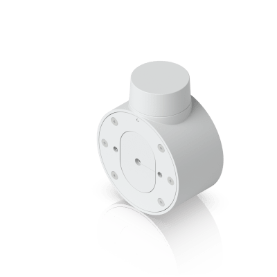 Camera Compact Junction Box – Caja de Conexiones Antimanipulación para Cámaras Compactas Dome y Turret Color Blanco