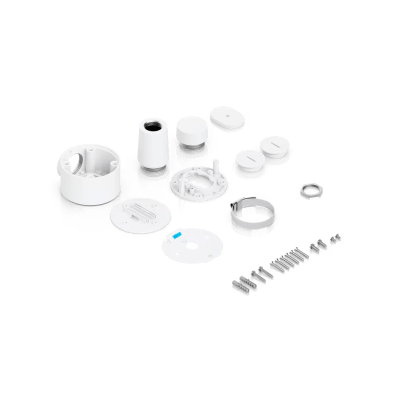 Camera Compact Junction Box – Caja de Conexiones Antimanipulación para Cámaras Compactas Dome y Turret Color Blanco