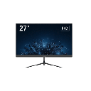 Monitor LED Full HD (1080p) de 27" / Bocinas Integradas / 100 Hz / Ideal para CCTV, Oficina y Hogar / Entrada HDMI-VGA / VESA (100 X 100) / Uso 24/7 / IPS / Ultra Delgado