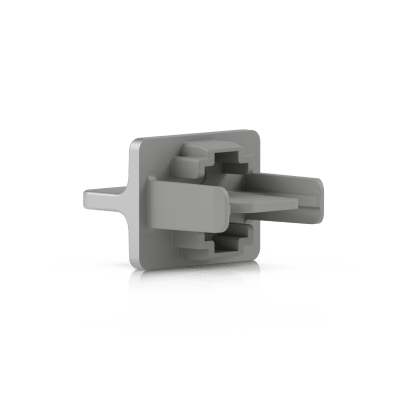 Cubierta Protectora RJ45 para Puertos Ethernet, Instalación Fácil, Acabado Estético para Equipos Rack UniFi, Paquete con 24 Piezas