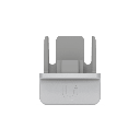 Cubierta Protectora RJ45 para Puertos Ethernet, Instalación Fácil, Acabado Estético para Equipos Rack UniFi, Paquete con 24 Piezas