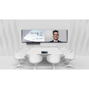 Barra de Videoconferencia Yealink A50 con IA y Consola Táctil CTP25, Todo en Uno para Salas Medianas y Grandes con Seguimiento Automático del Hablante