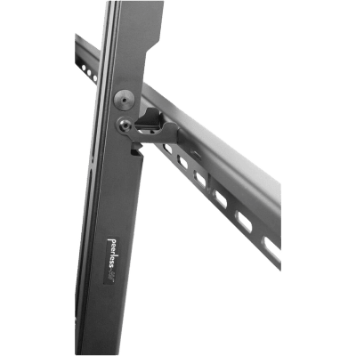 Montaje Universal Pantallas Planas 60"-98" / Capacidad 350 lb (158 kg) / Perfil Ultra Delgado 1.73" / Auto-Bloqueo sin Herramientas / Placa Abierta para Cableado / VESA hasta 1100 x 600