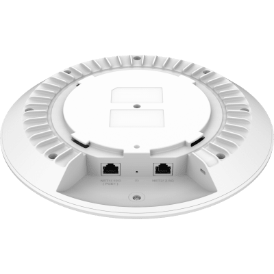 Punto de Acceso Wi-Fi 7 Empresarial BE21000 / Throughput 21 Gbps Inalámbrico / MU-MIMO 4x4:4 (5GHz y 6GHz) / 768 Clientes Simultáneos / Puerto 10G PoE++ y 2.5G / MLO - 4096 QAM - Multi-RU / Gestión Integrada 50 APs / BLE 5.3 / Cobertu