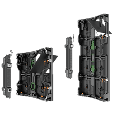 Gabinete LED para Videowall de Renta / Pitch 2.9 V2 / LED Negro / Resolución 168 X 336 / Tamaño 500 x 1000 mm / Uso en Exterior
