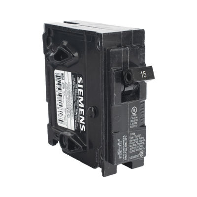 Interruptor automático enchufable tipo QP 1 polo, 15 amp.