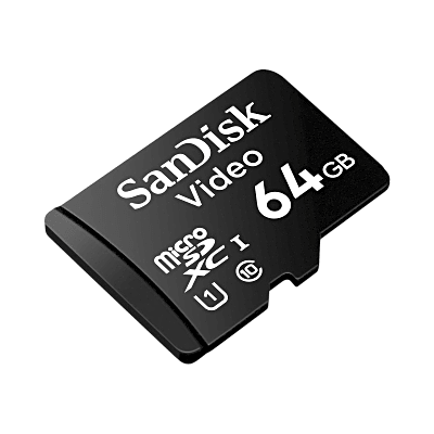 Sandisk Video Ultra SDXC UHS-I/Class 10 MSD SDSDQAS4-064G-BP