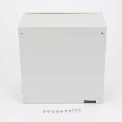 Gabinete Metálico de Resguardo para DVR compatible con HiLook TURBO DVR-104G-M1/T + PS-12-DC-4C