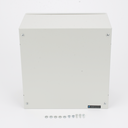 Gabinete Metálico de Resguardo para DVR compatible con HiLook TURBO DVR-104G-M1/T + PS-12-DC-4C