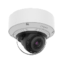 Cámara Domo Interior Vandalismo AI 4MP / Sensor 1/1.8" CMOS / Lente Motorizado 4.6-9.35mm (2x) / WiseIR 60m / Inteligencia Artificial Persona-Vehiculo-Patente / WDR 120dB / IP52 IK10 / PoE+ y 12VDC / 2 Slots MicroSD 2TB