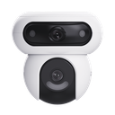 Cámara de Seguridad Dual 4G LTE + WiFi 6 / 4MP + 4MP Dual Lente / 360° Panorámica / Detección IA Humano-Vehiculo / Seguimiento Automático / Almacenamiento MicroSD 512GB + Nube / Resistente a Int