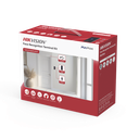 Kit Terminal Reconocimiento Facial / 1500 Rostros + 3000 Huellas + 3000 Tarjetas / Pantalla Táctil 4.3" / 2 MP Gran Angular / PoE + / Alimentación Cerradura / IP65 / Wi-Fi + Audio Bidireccional / Reconocimiento con Mascarilla