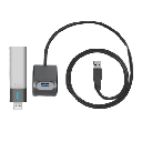 Adaptador USB Wireless Wi-Fi 6 / AX3000 (2402 Mbps + 574 Mbps) / Antenas de Alta Ganancia / USB 3.0 / Baja Latencia Gaming / WPA3 / Cuna Desmontable con Cable 1.2 m (3.9 ft)