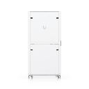 UACC Rack Cabinet 42U (600 × 1000 mm) – Gabinete de Piso Totalmente Ensamblado con Ventiladores Integrados, Paneles Removibles, Ruedas con Seguro y Puerta Frontal de Vidrio Templado