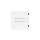 UACC Rack Cabinet 12U (600 x 703 mm) - Gabinete Cerrado para Montaje en Pared con Puerta Frontal de Vidrio Templado, Puerta Trasera Abatible (Swing-Out) y Paneles Laterales Removibles con Llave