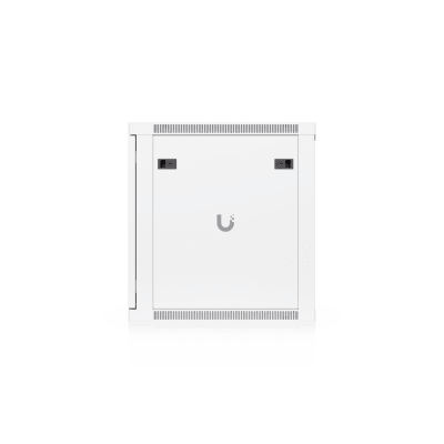 UACC Rack Cabinet 12U (598 x 600 mm) - Gabinete Cerrado para Montaje en Pared con Puerta Frontal Perforada, Totalmente Ensamblado con Ventiladores Integrados y Paneles Removibles