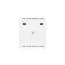 UACC Rack Cabinet 12U (598 x 600 mm) - Gabinete Cerrado para Montaje en Pared con Puerta Frontal Perforada, Totalmente Ensamblado con Ventiladores Integrados y Paneles Removibles