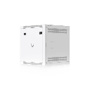 UACC Rack Cabinet 12U (598 x 600 mm) - Gabinete Cerrado para Montaje en Pared con Puerta Frontal Perforada, Totalmente Ensamblado con Ventiladores Integrados y Paneles Removibles