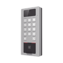 (PoE / 2 Relays) Terminal de Control de Acceso / Videoportero Multiapartamento Llamada a App / Teclado / Exterior Antivandálico IP65 & IK09 / Huella, Tarjeta, Código QR, PIN o App Hik-Connect  / Cámara 2 MP compatible con NVRs