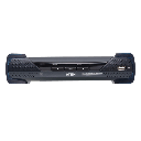 Receptor KVM sobre IP Dual Display 5K DisplayPort | Transmisión sin Pérdidas Cero Latencia | Resolución 5120x2880 @ 30Hz | Dual SFP+ 10Gbps hasta 10 km | Redundancia de Energía y Red | Encriptación AES-256 | Compatibilid