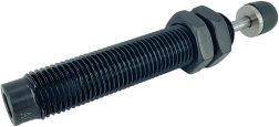 Amortiguador Industrial NTA-AC1412-2 / Autocompensación / Roscado M14x1.5 / Carrera 12 mm / Alta Precisión / Aplicaciones Industriales Pesadas