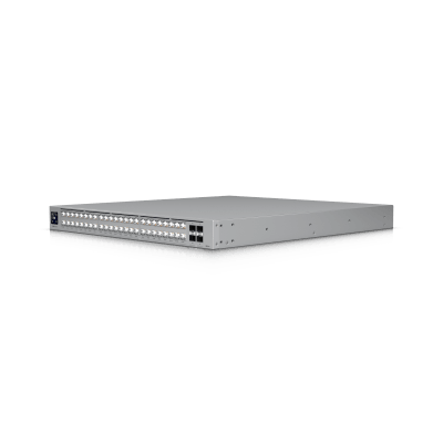 UniFi Switch USW-Pro-XG-48 / Capa 3 / 48 puertos (32 × 10 GbE, 16 × 2,5 GbE) + 4 puertos SFP28 25 G