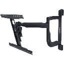 Soporte de Pared Articulado SmartMount para Pantallas 43" a 65"+ / Extensión 30.1" (765mm) / Capacidad 90 lb (41kg) / VESA 200x100 a 600x400mm / Pivote ±90° / Gestión Integrada de Cables