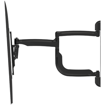 Soporte de Pared Articulado SmartMount para Pantallas 43" a 65"+ / Extensión 30.1" (765mm) / Capacidad 90 lb (41kg) / VESA 200x100 a 600x400mm / Pivote ±90° / Gestión Integrada de Cables