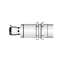Sensor Capacitivo CPT30-N15PA-D3Y2 / M30 Plástico / Distancia de Detección 15 mm Ajustable / PNP Normalmente Abierto / IP67 / Cable Interconstruido 2 mts / Rango Voltaje 10-30V DC