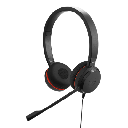 Jabra Evolve 20 DUO con conexión USB C/A, Micrófono con Cancelación de Ruido de Ultima Generación, Configuración Plug and Play (4999-829-269)