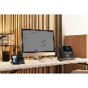 Diadema Inalámbrica WH68 con Estación de Trabajo Yealink DECT y Pantalla Táctil de 4” para Comunicación Profesional