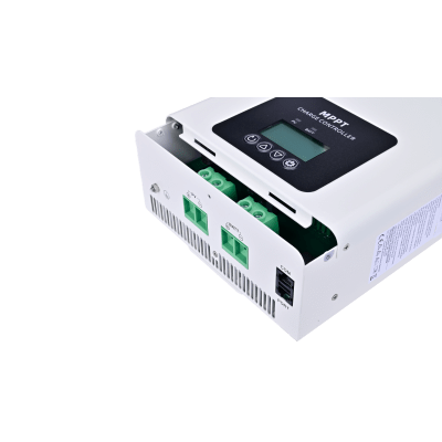 Controlador Solar MPPT 60A 12/24/48V, Máximo Voltaje de Circuito Abierto Voc 225Vcc, Configurable para Baterías de Litio, Conexión en Paralelo