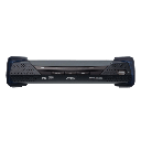 Receptor KVM por IP | DVI-D Dual Link 2K | PoE | Resolución 2560x2048 | SFP 10 km | AES-128 | Audio Estéreo | RS-232 | Montaje Rack