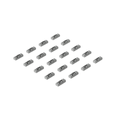 UACC Precision Rack Mount Kit (20 Piezas) – Insertos de Montaje 1UR con Tuercas Jaula Alineadas para Instalaciones de Rack Uniformes