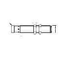 Sensor Fotoeléctrico de Barrera / M12 / Through-beam 2 Metros / PNP N.C. / IP67 / Conector 4 Pines / Protecciones Múltiples