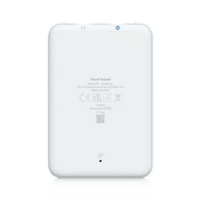 UniFi Travel Router de Viaje Ultradelgado para Extender tu Red UniFi de Forma Segura en Cualquier Lugar