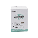 Bobina de Cable UTP 305 Metros (1000 Pies) de Cobre, TX6000? PanNet, Reelex, Gris Internacional, Categoría 6 Mejorado (23 AWG), PVC (CM), de 4 Pares