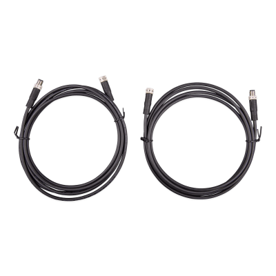 Cable con Conector Circular M8 para comunicación Batería Victron Litio NG / 2 m de Largo