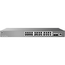 Switch de Red Empresarial L2++ / Serie GWN7800 Pro / 24 Puertos Gigabit PoE 250W / 2 Puertos SFP+ / Gestión Cloud GDMS / VLAN 4K / QoS Avanzado / Seguridad Integral
