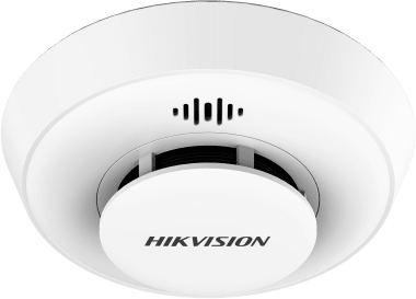Detector de Humo Interlink con Funcion Hub / Doble Tecnología de Sensor de Luz / Alarma Auditiva 85dB / Batería de Litio 10 Años / Autoverificación / Compatible con Hik-Connect / Interconectable 30 Dispositivos