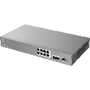 Switch de Red Empresarial L2++ / Serie GWN7800 Pro / 8 Puertos Gigabit PoE 120W / 2 Puertos 2.5GG SFP / Gestión Cloud GDMS / VLAN 4K / QoS Avanzado / Seguridad Integral