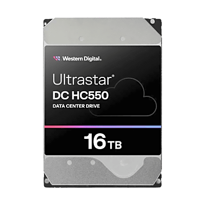 Disco Duro Data Center / 16TB / 7200 RPM / SATA 6 Gb/s / SAS 12 Gb/s / CMR / Helium / HelioSeal / RVS / 2.5M-hour MTBF / 5 Años Garantía
